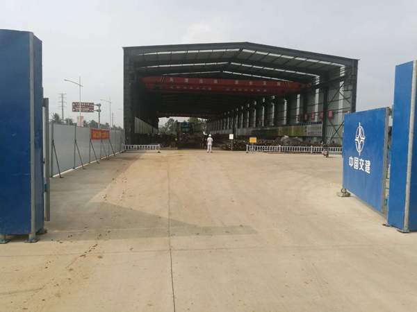 ?？谑兄攸c(diǎn)工程：疏港高速項(xiàng)目